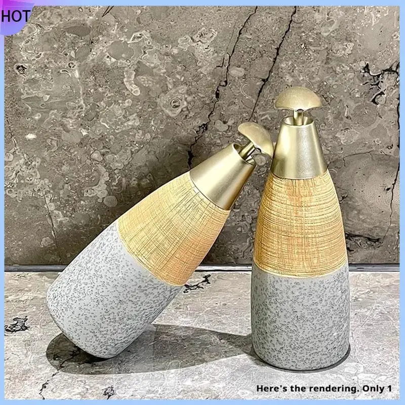 

B45C Кухонный дозатор мыла для рук на 12 унций для ванной комнаты, многоразовая бутылка-дозатор для жидкого мыла, шампуня и геля для душа