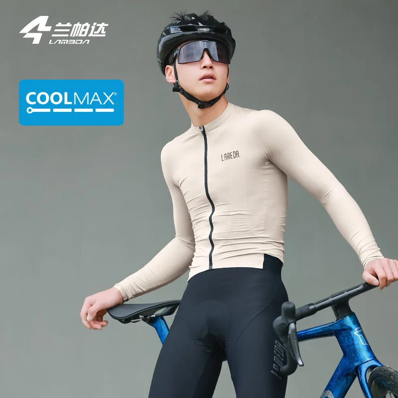 

LAMEDA 2023 Summer Men's Cycling Suit Cycling Mountain Bike Long Sleeve Road Bike Professional Equipment