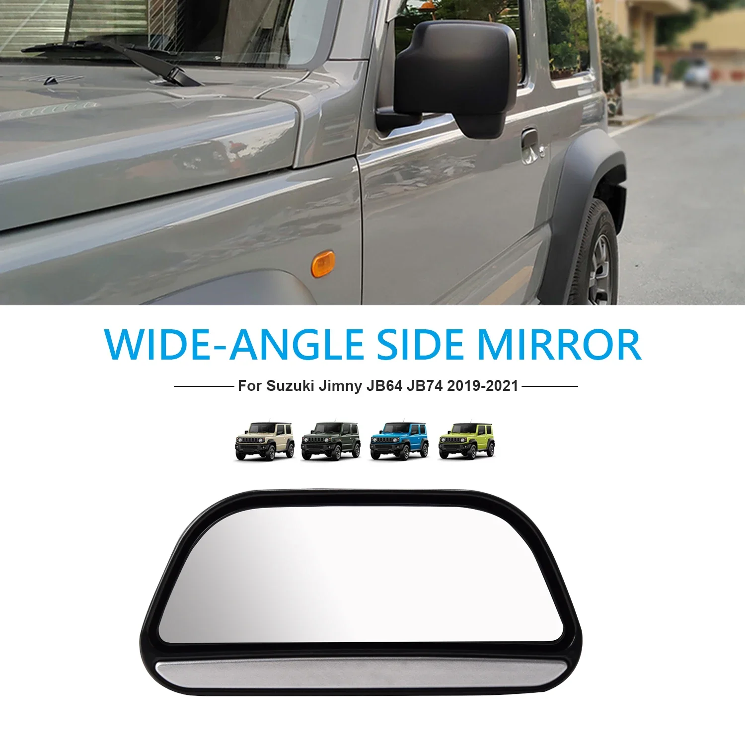 For Suzuki Jimny 2019 2020 Rearview Mirror View Auxiliary Blind Spot Mirror Wide Angle Side Rear Mirrors Car Accessories