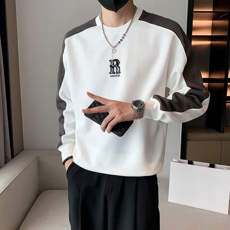 Top White Men's Clothing New Rock T Shirt for Man Sweatshirts A Long Sleeve Funny Y2k Xl Original Fashion Trends 2024 Luxury Xxl