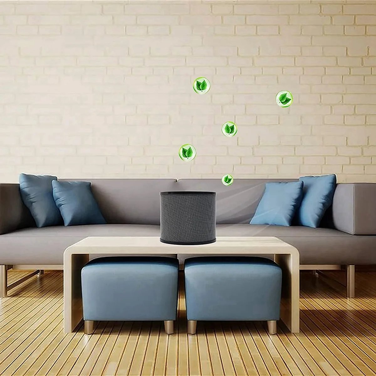 

J1UL1N 2 комплекта сменных фильтров для очистителя воздуха Taotronics TT-AP006, фильтр H13 True HEPA 3-в-1 и фильтр с активированным углем