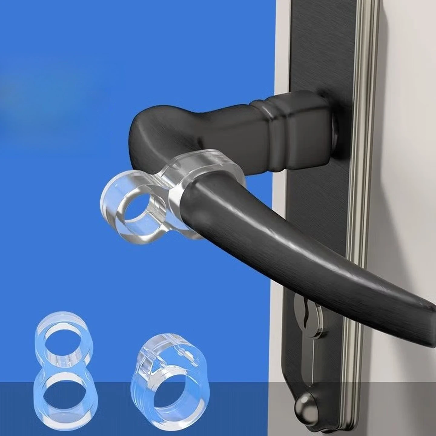 

Силиконовые противоударные накладки для ручек шкафов, прозрачные защитные подкладки для мебели, блоки-протекторы для дверей