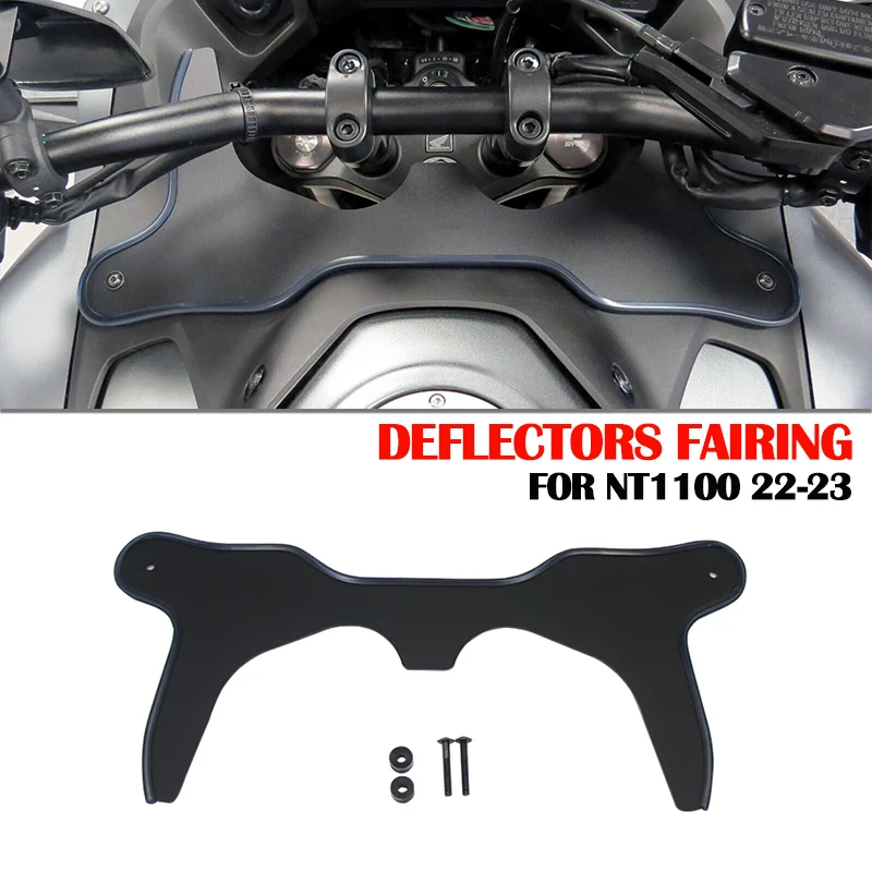 

Tank Wind Deflectors Fairing For Honda NT1100 2022 2023 Front Fairing FROSTED STEALTH NT 1100