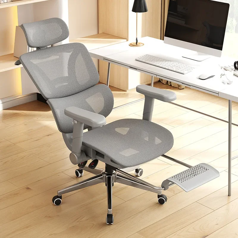 Ergonomic Office Chair with Lumbar Support Comfortable Home Computer Desk Seat for Work Gaming and Long Sitting Breathable