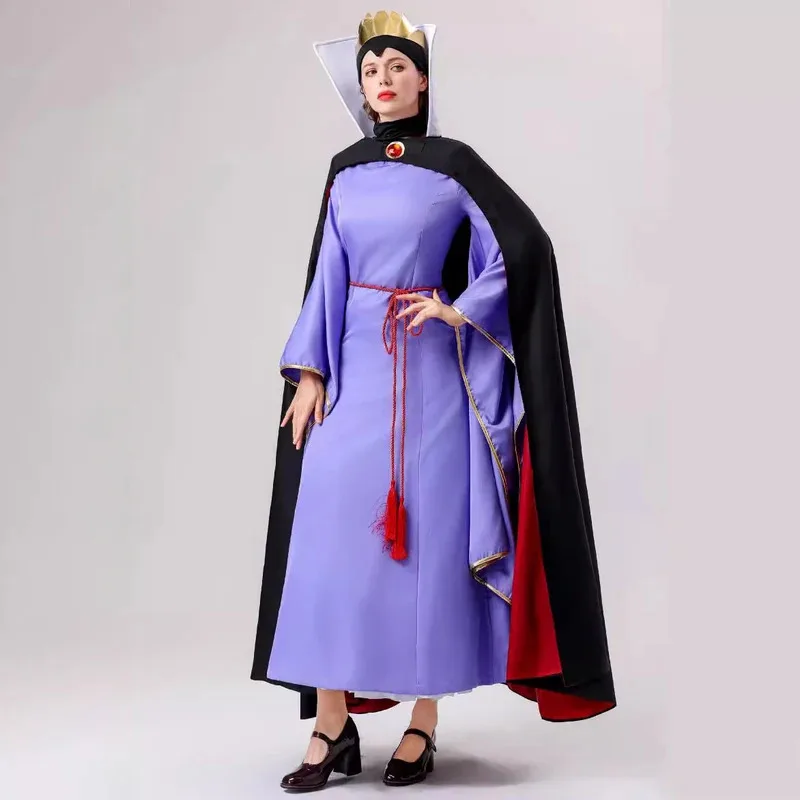 Anime 's Mirror Cosplay Costumes Evil-queen's Uniform Halloween Carnival Party Dressing For Women eo]5