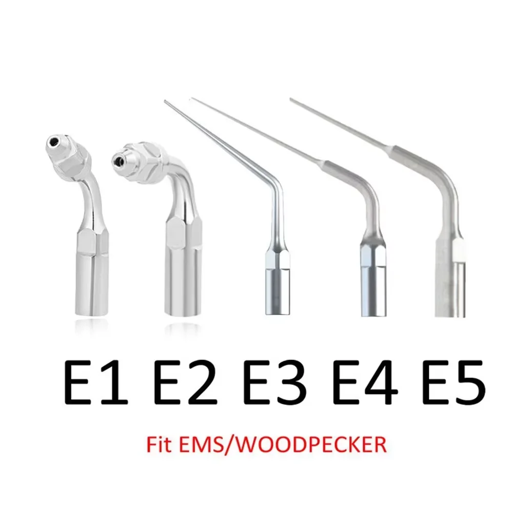 

1Pc E1-E5 Dental Ultrasonic Scaler Tips Set - Multifunctional Endo/Perio Scaling Tips for EMS and Woodpecker Handpiece Systems