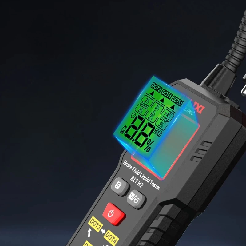 Brake fluid detector Brake fluid moisture content tester High-precision inspection Steam repair tools
