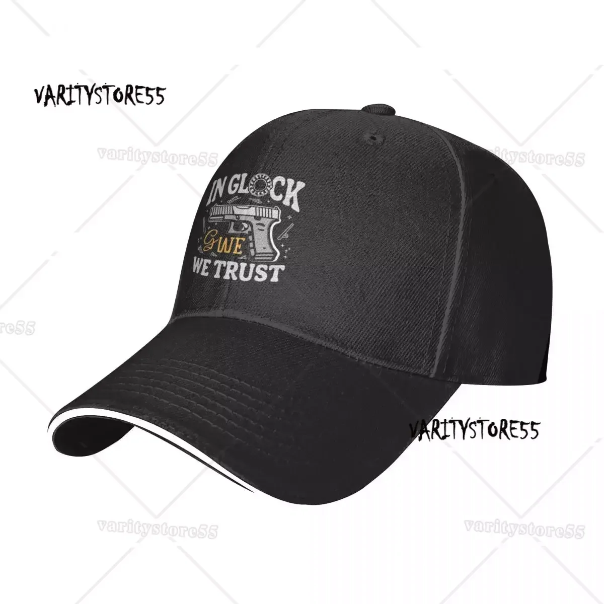 In Glock We Trust Baseball Cap Golf Hat Man Sports Cap Women's Beach Outlet 2024 Men's