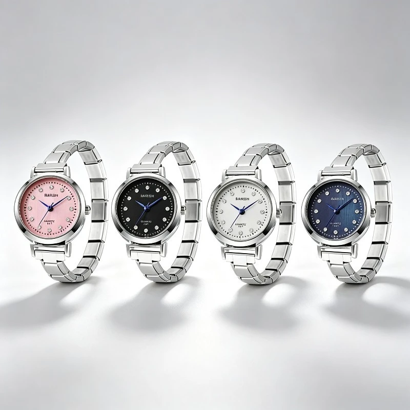 Ins Exquisite Aesthetic Small Modular Wrist watch Italian Style Exquisite Compact Dial Luxury Ladies Daily All‑match Wrist watch