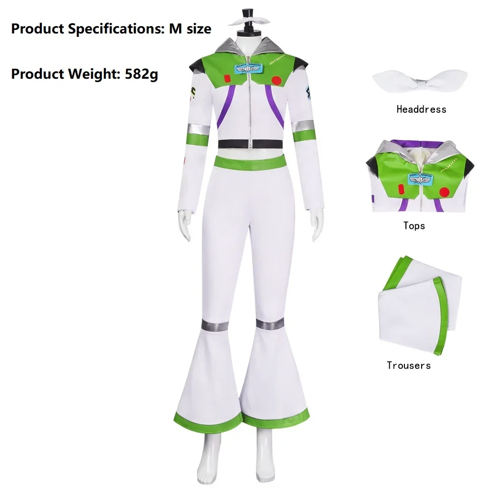 

2025 Halloween Combinaison Cosplay GelBuzz Lightyear pour Femme, Body Cosplay, Film Animé Toy Story, Halloween