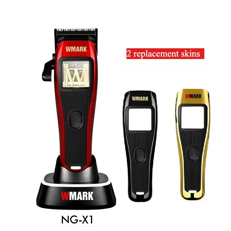 WMARK NG-X1 High Speed Professional Hair Clippers Microchipped Magnetic Motor10000RPM 9V Motor,Barbers Haircut Kit Fade