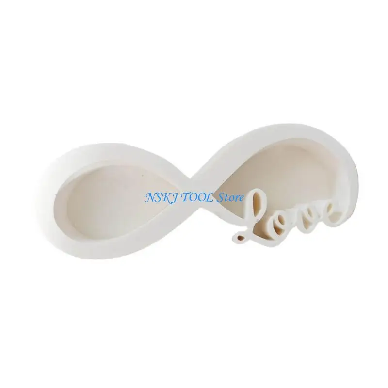 

L8RC Holder Molds Ribbon Love Candlesticks Silicone Molds for Candle Making