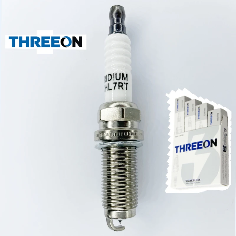 

3/4/6 PCs THREEON Iridium Spark Plug For SOUEAST FOTON MP-X JMC S350 Geely Emgrand Mitsubishi Galant 95817022190 LZFR6AI TOC3008