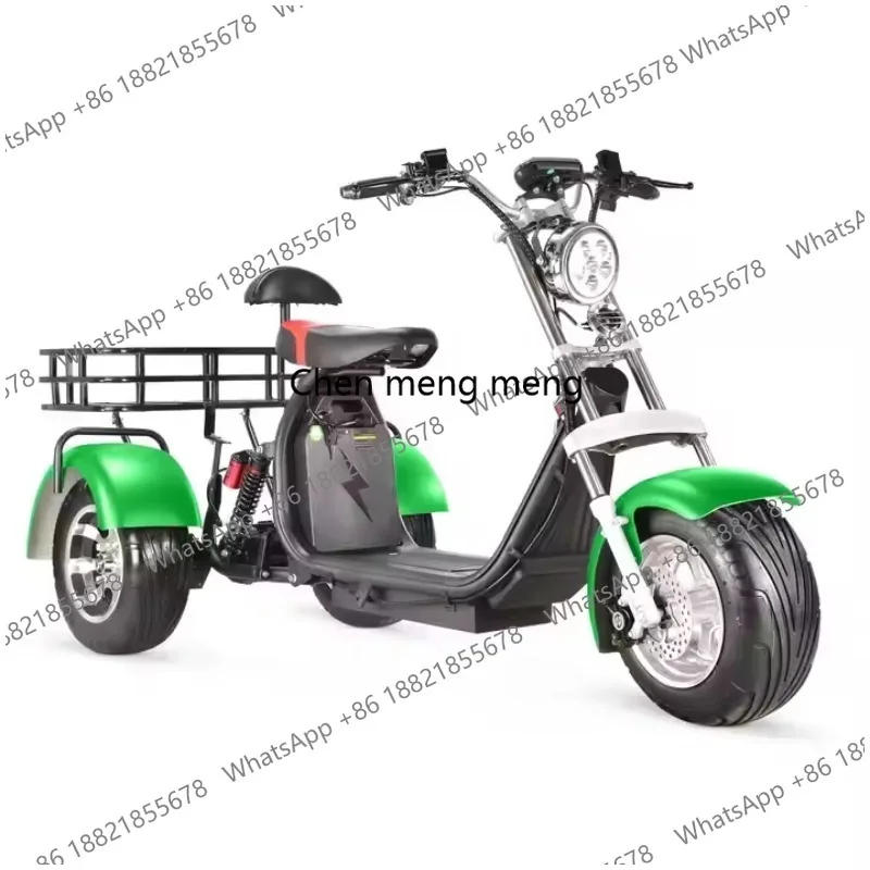 Clark is hot selling EEC/COC Certificated Electric Tricycles 1500W Double Seat 3 Wheel Electric  Citycoco