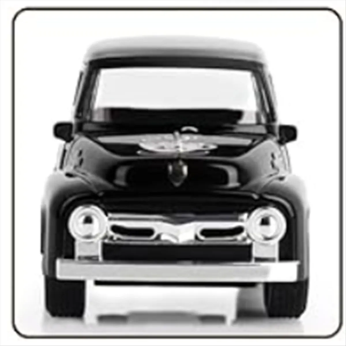 ABJY Coffee Bar Camion en métal Pickup rétro Mini camion moulé sous pression pour station de café de ferme Décor de dessus de table (Noir)