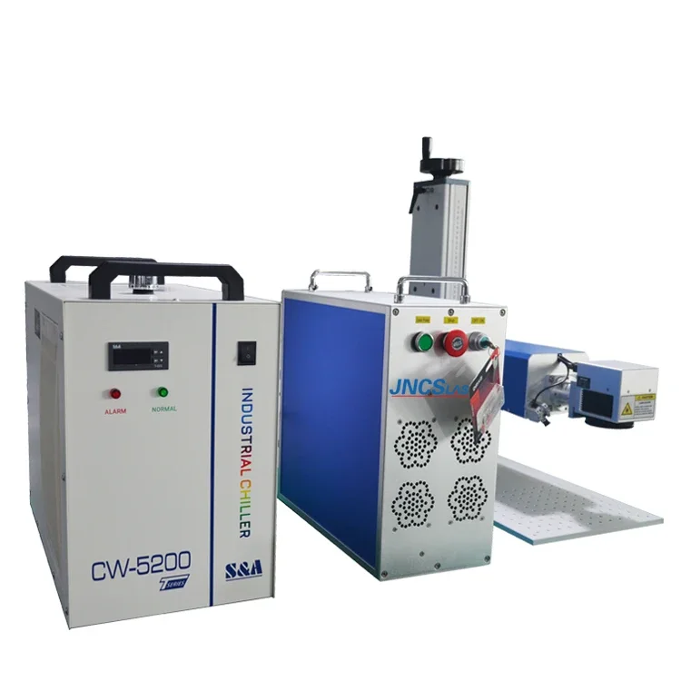 Small Laser Engraving Machine Co2 Galvo Co2 Laser Marking Machine For Paper