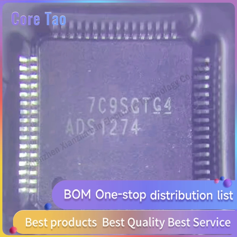 1pcs/lot ADS1274IPAPR ADS1274 HTQFP64 Adc chip in stock