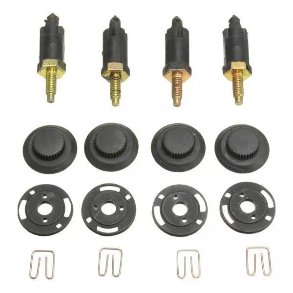 Plastic Engine Cover Clip Bolt Set High Quality Replacement Fastener for Peugeot 307 406 Citroen C4 C5