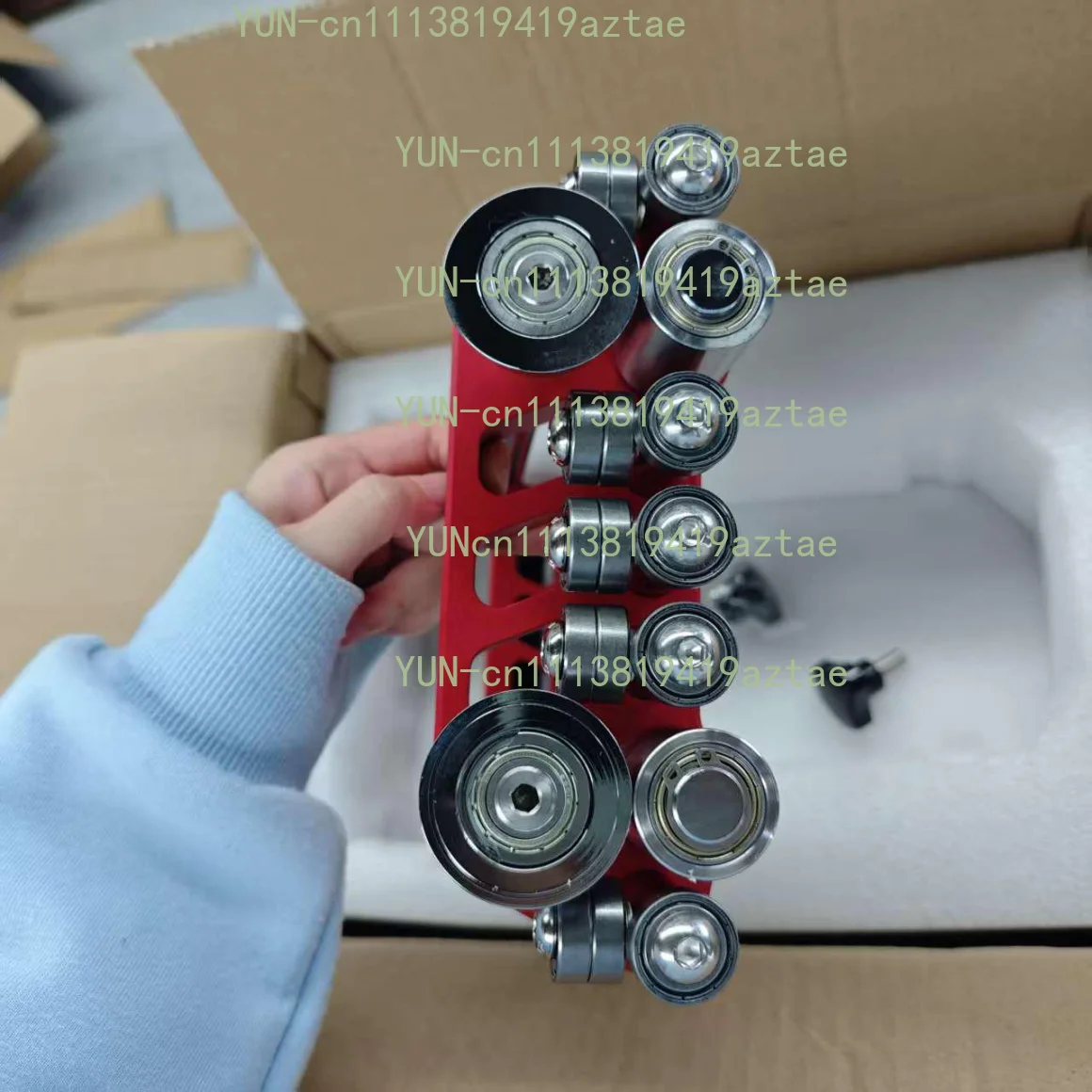 Heavy Duty 2 Station Metal Bender Roller Machine, Sheet Metal Edge Rolling Folder, Practical Metal Roof Processing Tool