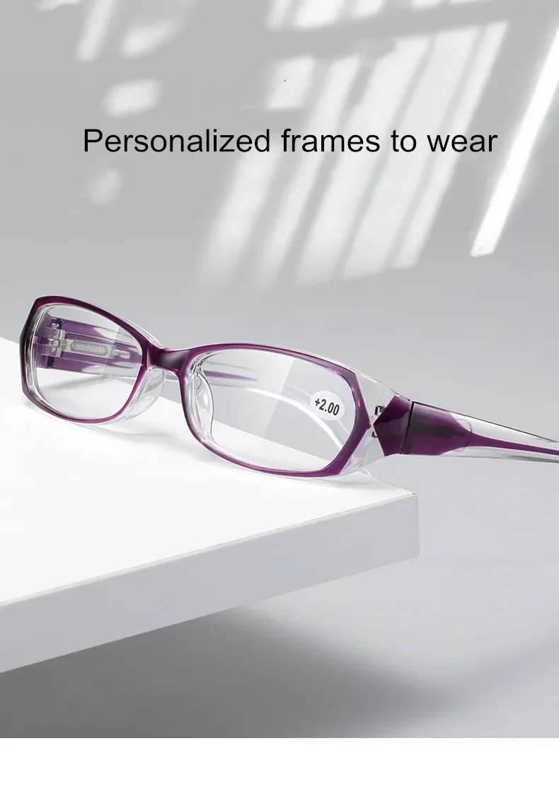 Lesen Brillen Frauen Presbyopie Brille Anti-Blau Licht Hyperopie Männer Computer Brillen Für Reader Dioptrien + 1,0 + 1,5 + 2,0 – Detail 1