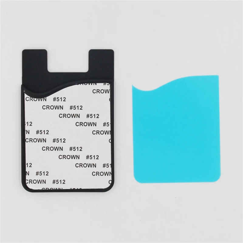 

Free Shipping 30pcs/Lot Blank Sublimation Silicone Card Case Bag Printing Sublimation Ink Transfer DIY Print