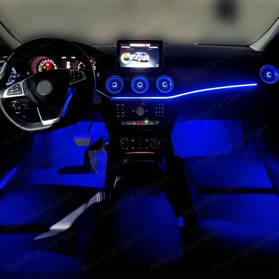メルセデスベンツ W176 W117 X156 256色LEDエアタービン