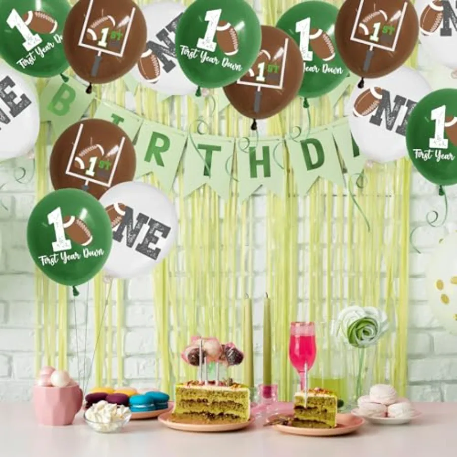 45 Stuks Fit Jaar Down Ballonnen Fit Verjaardag Voetbal Ballonnen Voetbal Latex Ballon Fit Jaar Down Verjaardagsfeestje Decoraties Foo