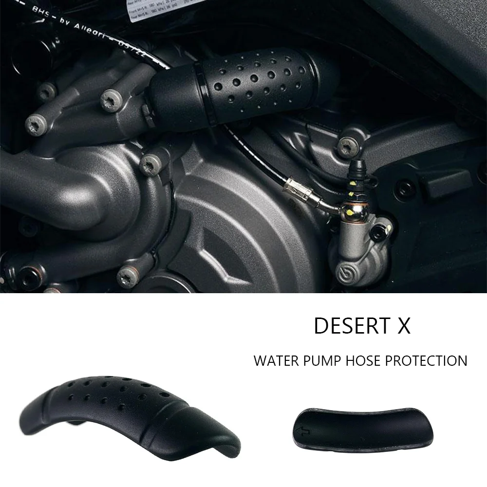 

Desert X Accessories for Ducati DesertX 22-23 Motorcycle Water Pump Heat Shields Water Pump Hose Protection Desert X Accessories