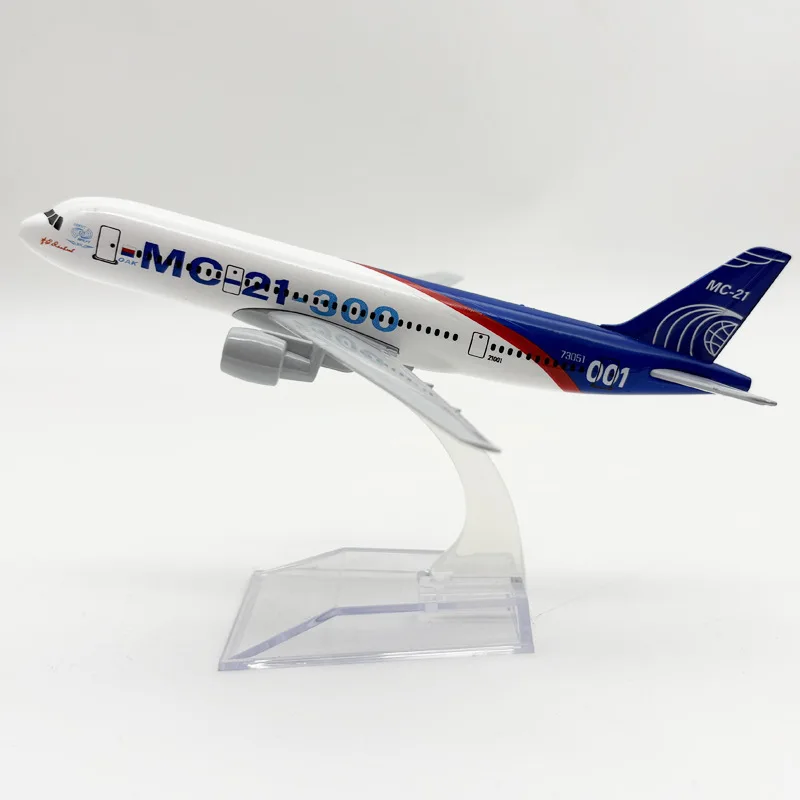 НОВЫЙ 16 см сплав металла Россия Air Russian MC-21 300 Airlines масштаб 1/400 литая под давлением модель самолета Airways модель самолета