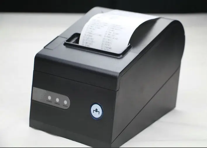 Caja Registradora 2026 con Cortador Automático, Impresora Térmica USB de 80mm, Impresora de Códigos de Barras, Impresora Térmica para Punto de Venta