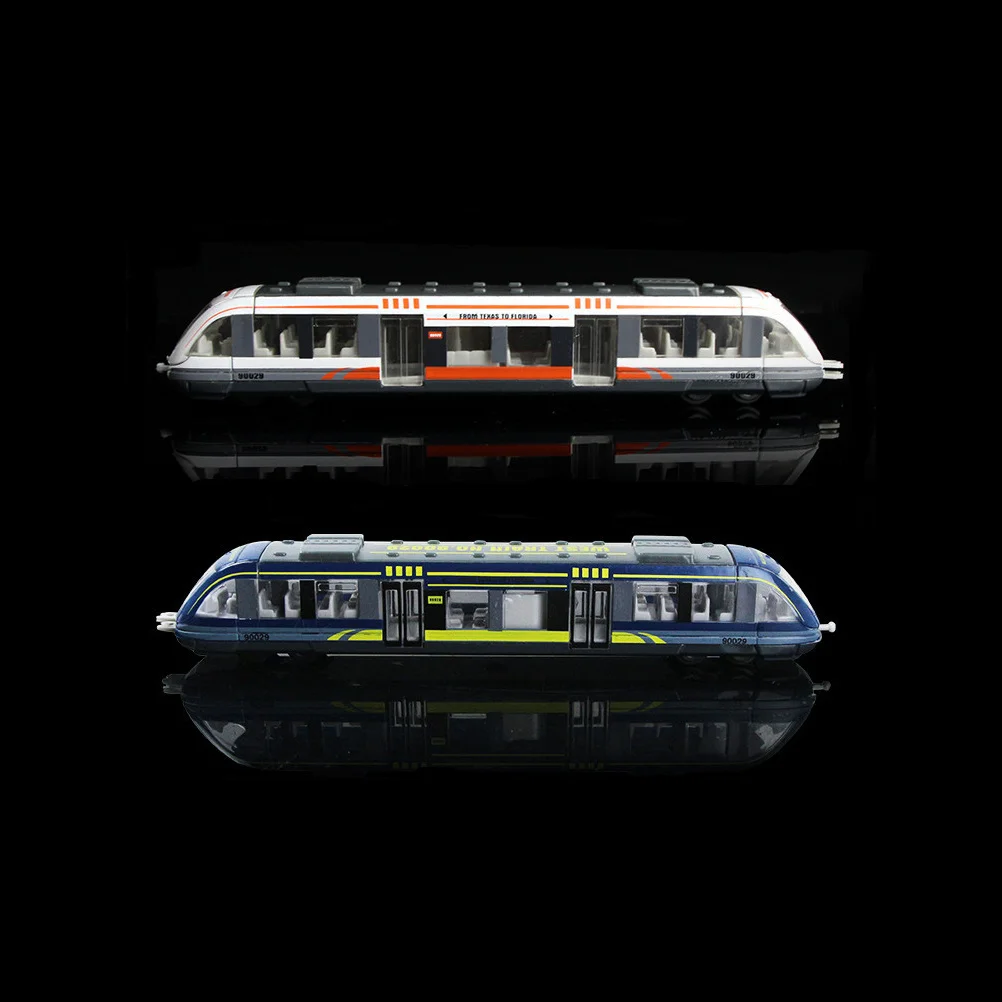 3 pçs conjunto elétrico para crianças liga de alta qualidade durável trem portátil simulação realista design conjuntos de trem para meninos 2-4