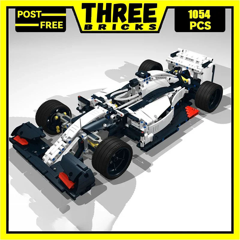 

Car Series Moc Building Blocks Classic Formula 1 Car Model Technology Bricks Legendary Sportscar DIY Toys For Kids Children II