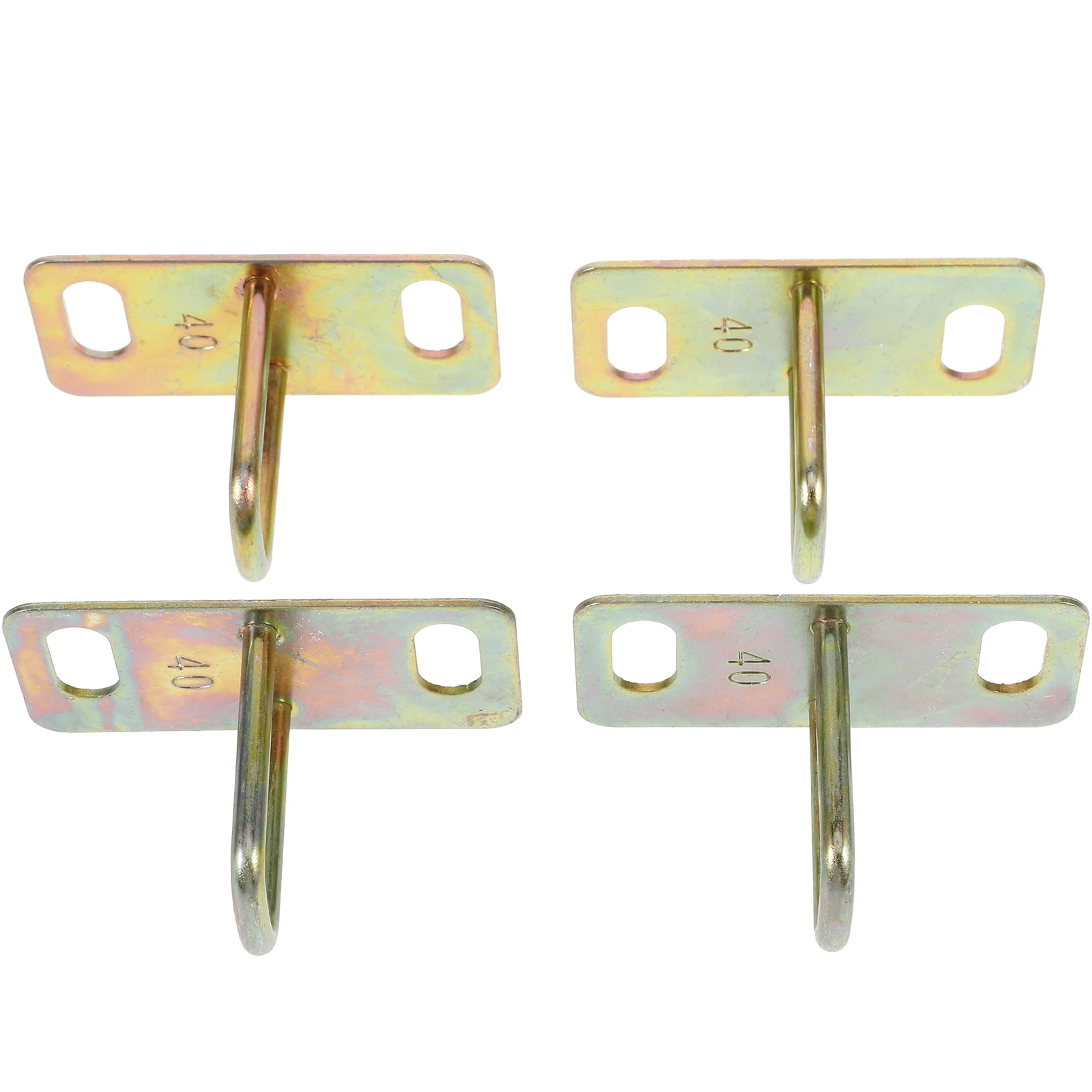 

4pcs Electric Scooter Seat Lock Durable Metal Hook 5cm Hole Distance 4cm High Anti Theft Secure Compact Design Motorcycle Parts