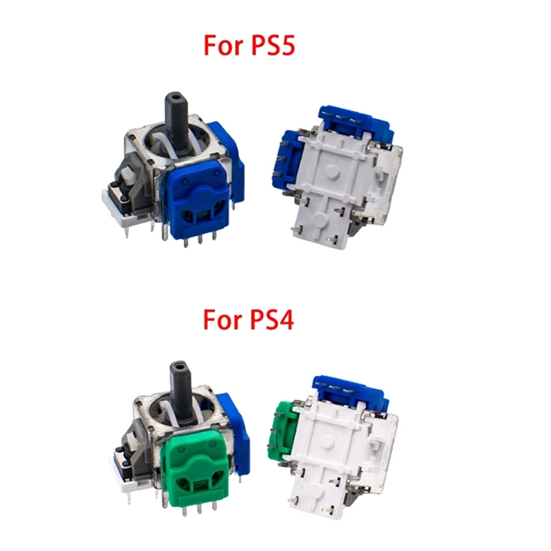 

10 PCS Replacement Accessories Suitable For PS4 Controller Hall Magnetic Joystick Analog Joystick With 10 Million Times Lifetime