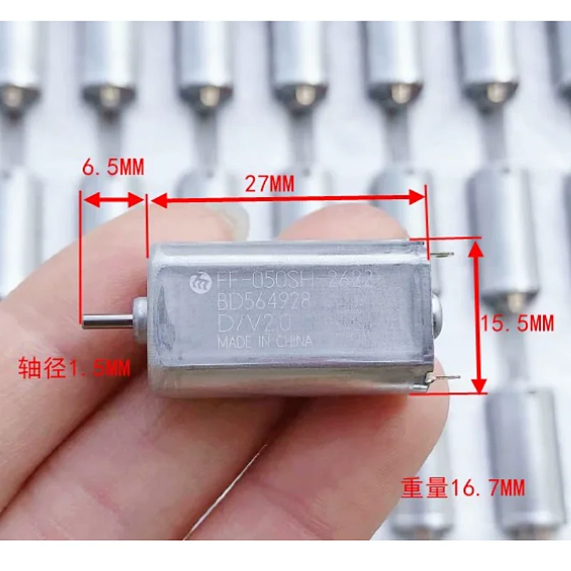 

DC 1-3.7V FF-050SH Precision Instruments Precious Metal Brush Motor High Quality Household Appliances