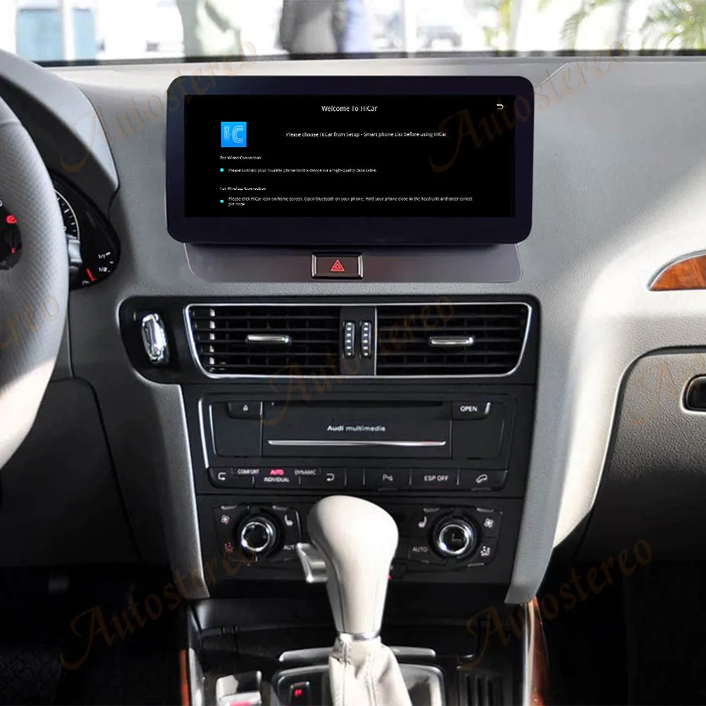 

Система Linux 10,25-дюймовый автомобильный радиоприемник для Audi Q5 2009-2017, мультимедийный плеер, Android Auto, беспроводной стерео головное устройство CarPlay