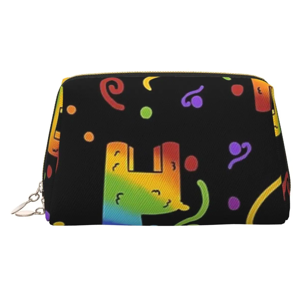 Llama Alpaca Animal Women Cosmetic Bag Travel Makeup Organizer Pouch Toiletry Storage Dopp Kit Case