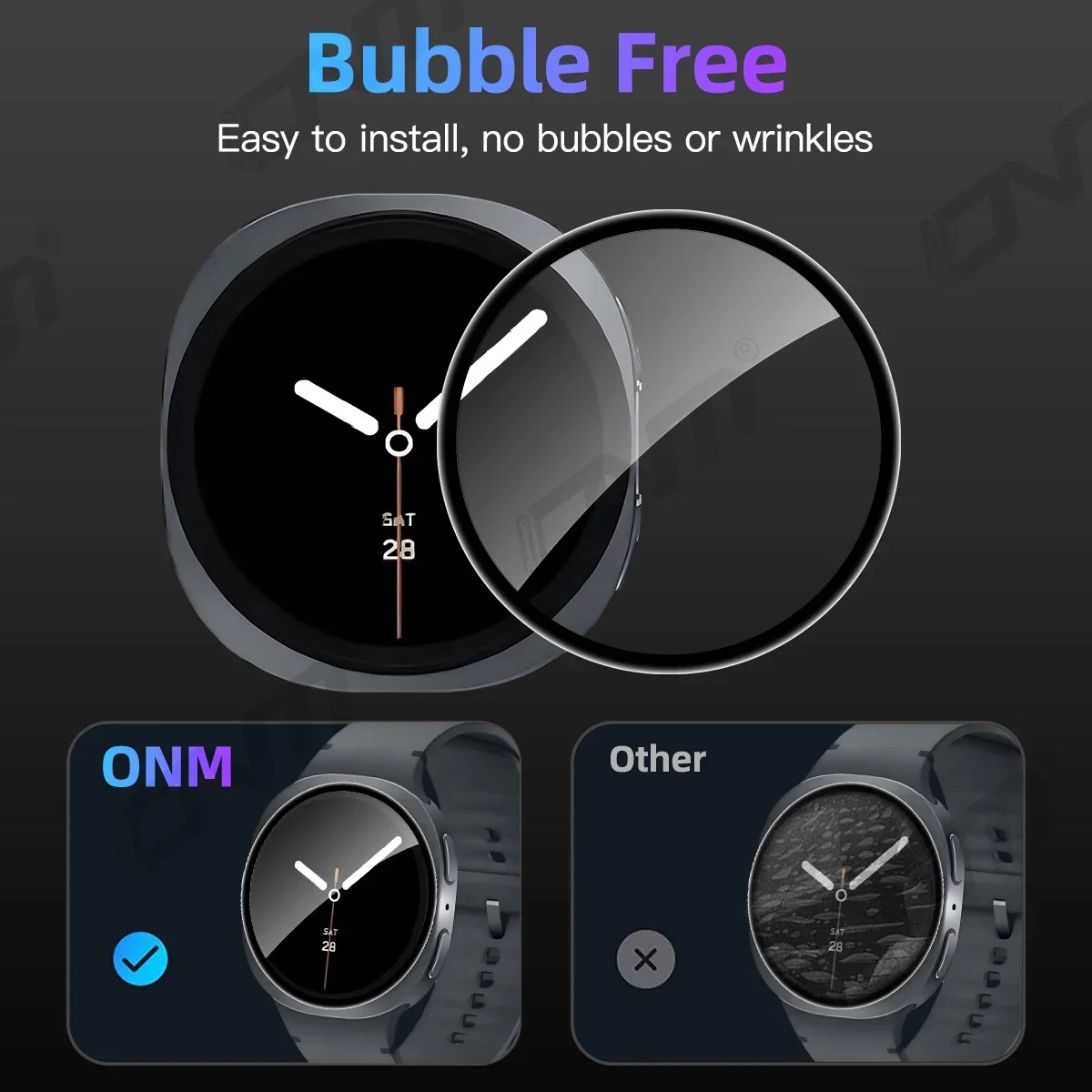 Tempered Glass For Galaxy Watch 8 40mm 44mm Classic Hardness HD Clear Film Screen Protector For Watch 8 40mm 44mm Accessories