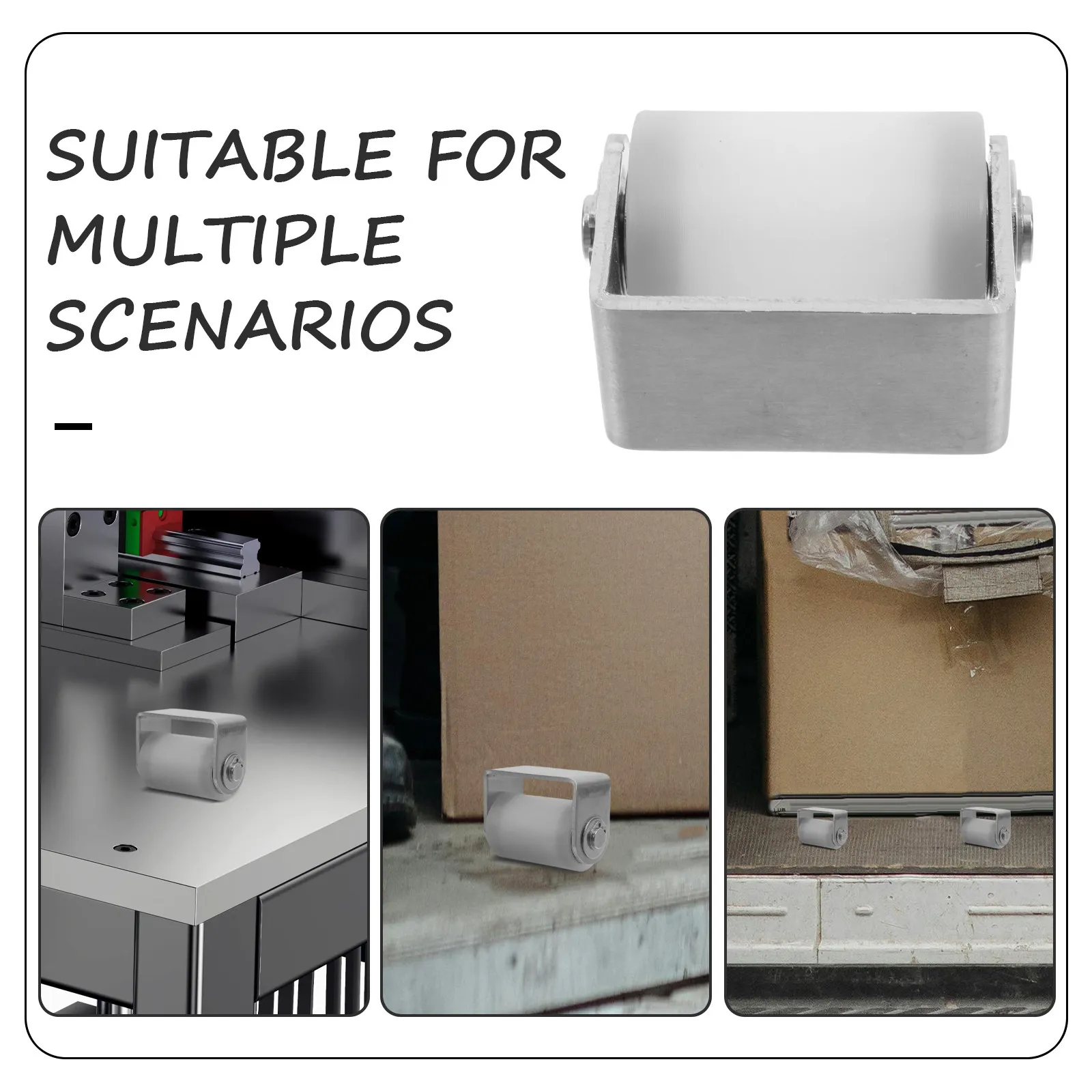 Nylon Pulley Stainless Steel Bracket Heavy Duty Sliding Door Mounted Outdoor Caster Wheels Smooth Quiet Heavy Load view 6