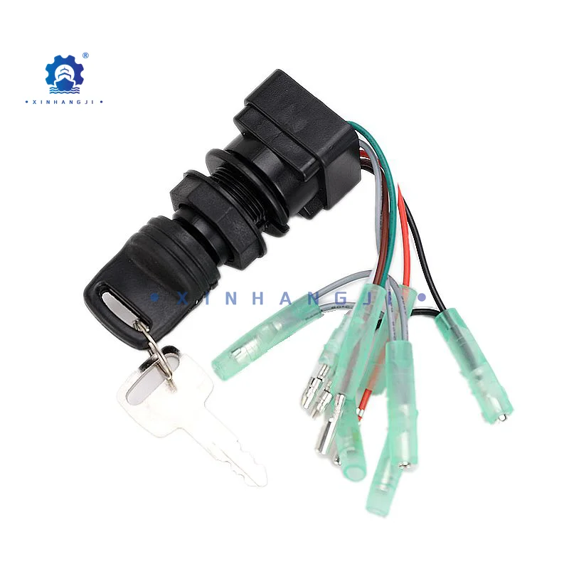 Ignition Switch Assembly ＆ Key 37110-92E01 For SUZUKI Outboard 2 Stroke 8HP - 225HP or 4 Stroke 25HP-140HP 37110-92E01-000