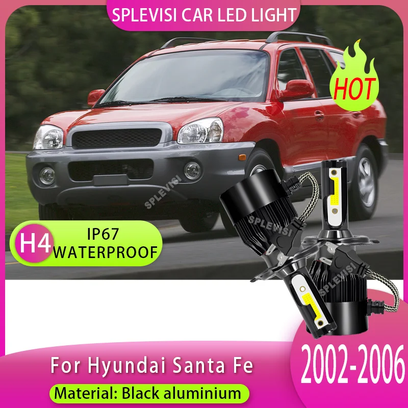 

Яркость просто права — не слишком ромашка, не сегментированная сегментирован. Светодиодная фара для Hyundai Santa Fe 2002 2003 2004 2005 2006