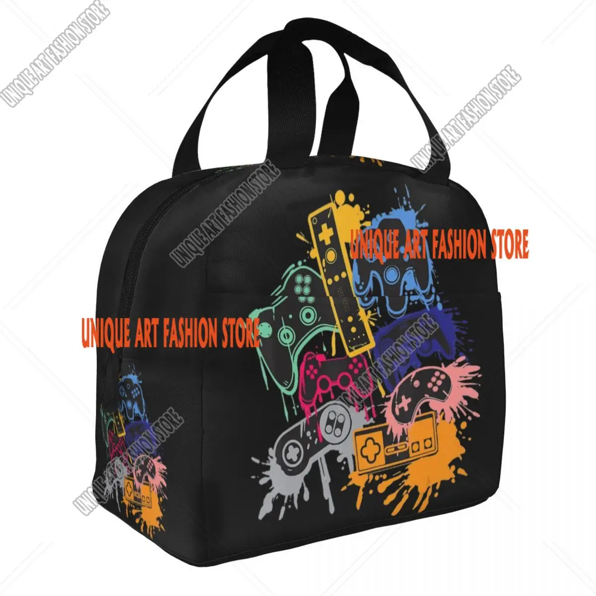 Controlla tutte le cose Controller per videogiochi Borse per il pranzo isolate Contenitore per pasti portatile Borsa termica Tote Lunch Box Borsa per alimenti