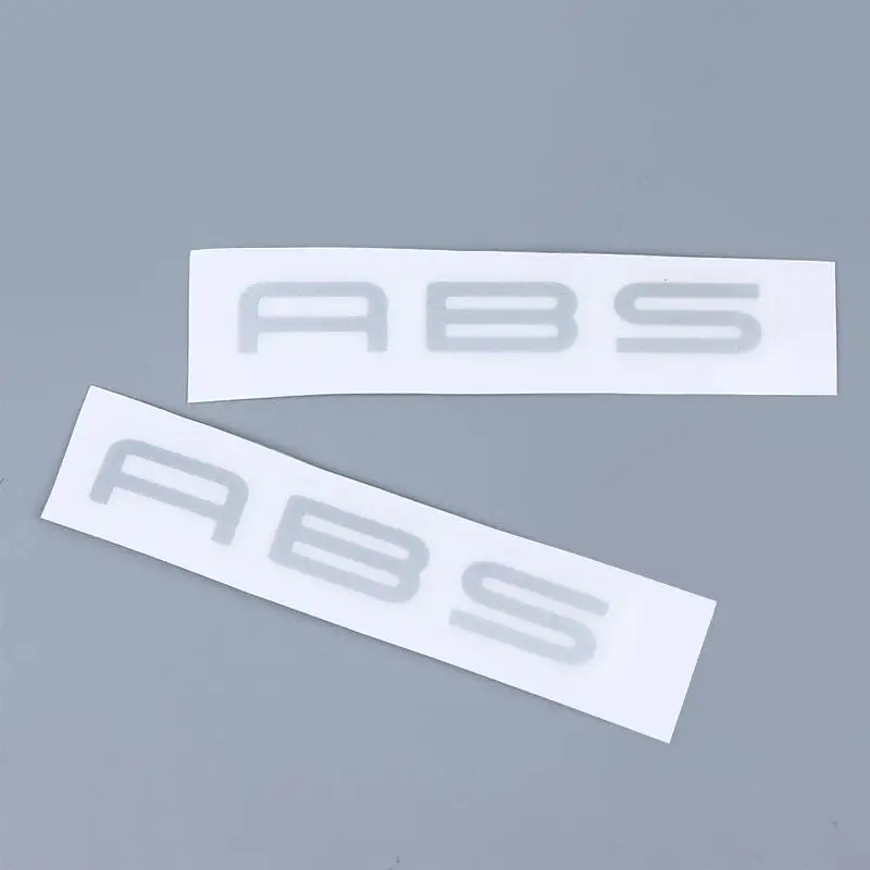 Adesivos abs dianteiros para carenagem de motocicleta, decalques universais para 300 400 z650 zzr1100 z1000 h2 z750 z800 w800 versys