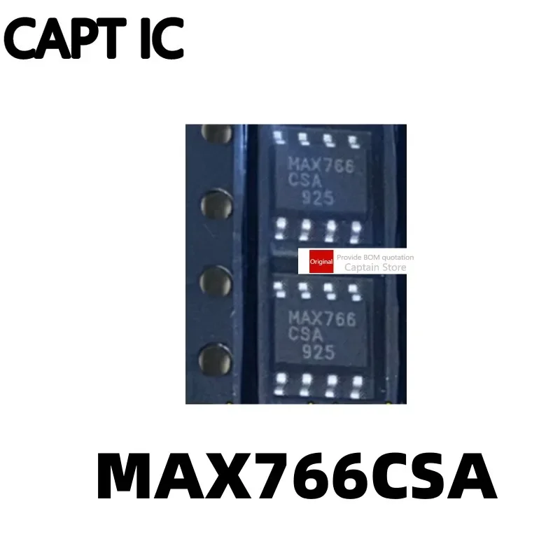 5PCS MAX766ESA MAX766CSA SOP-8 MAX766 Integrated Circuit Switch Stabilizer Chip