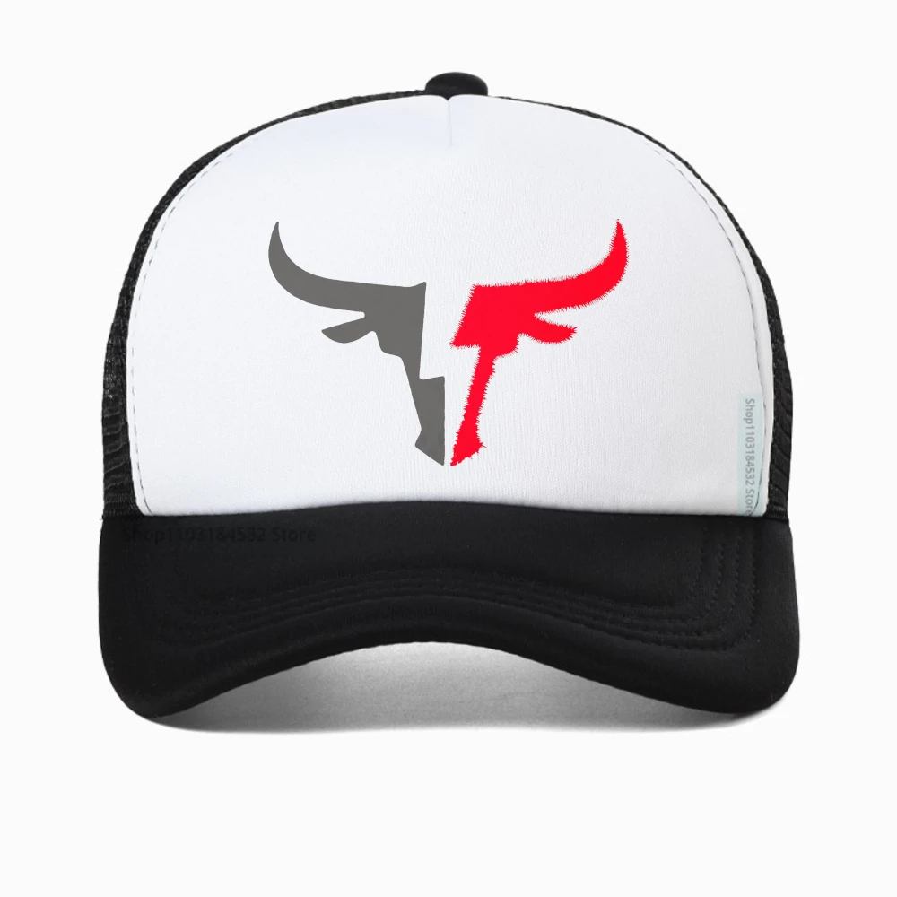 

Summer men's comfortable casual bull pattern print cap fashion casual sports hat Adjustable Breathable snapback hat