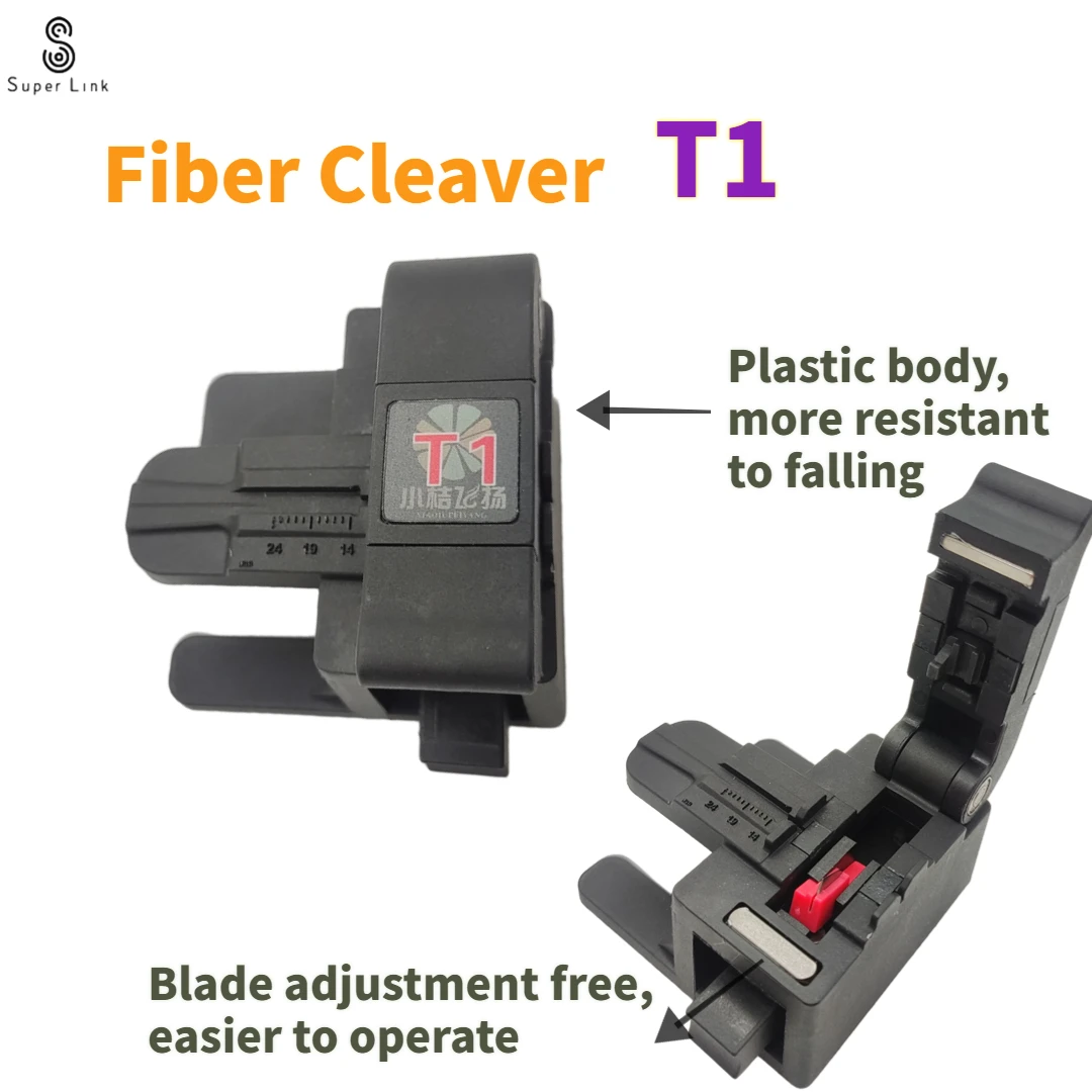 

Нож для резки волокна T1, пластиковый нож для резки оптического волокна, лезвие для резки оптического волокна, Бесплатная регулировка, простота в использовании, инструмент для резки в холодном состоянии, нож Ftth