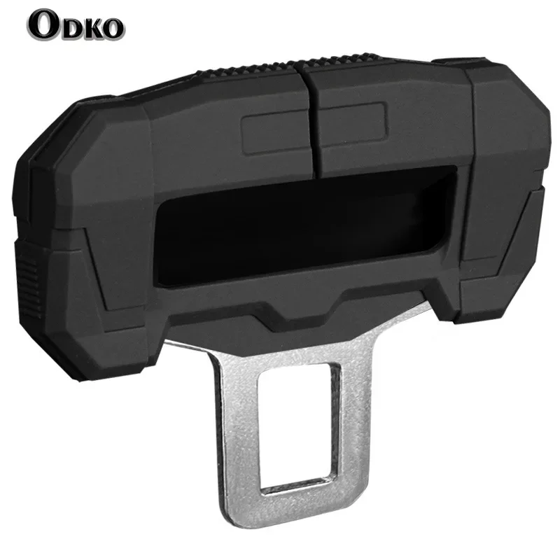 Car Seat Belt Buckle Cover - Anti-Scratch & Shockproof Silicone Extension Protector Car Accessoires