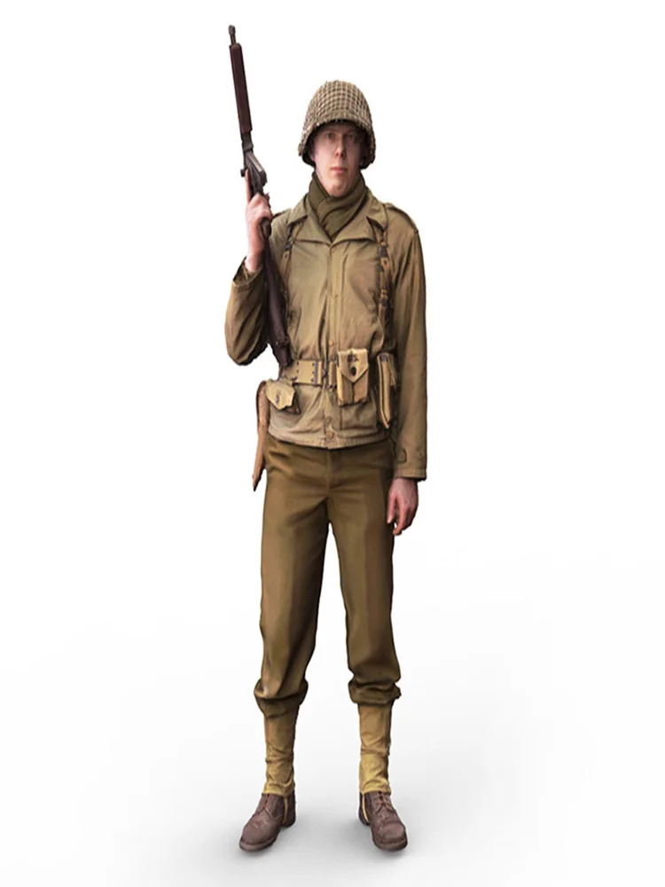 

Unassambled 1/16 MODERN OFFICER STAND Resin figure miniature model kits Unpainted