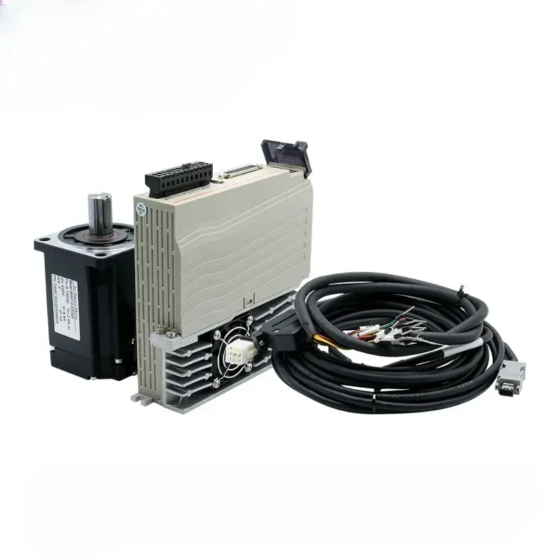 Diameter 14mm Single Phase 60 AC Servo Motor 400W 220V 1.27NM 400W  Servo Motor 400W With T3DL Servo Driver