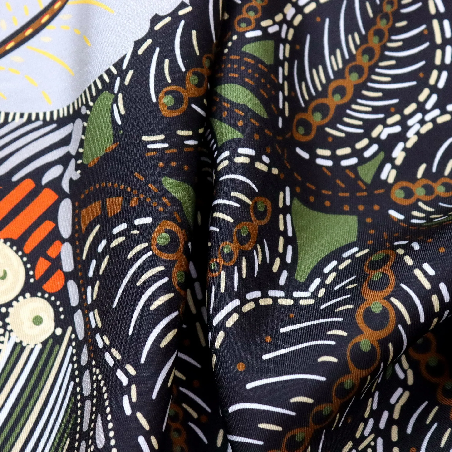 مزدوجة الوجهين طباعة وشاح حريري 90 سنتيمتر النساء التوت وشاح فاخر مصمم 90 سنتيمتر اليد رولارد حواف عصابات حقيبة إكسسوارات الشعر